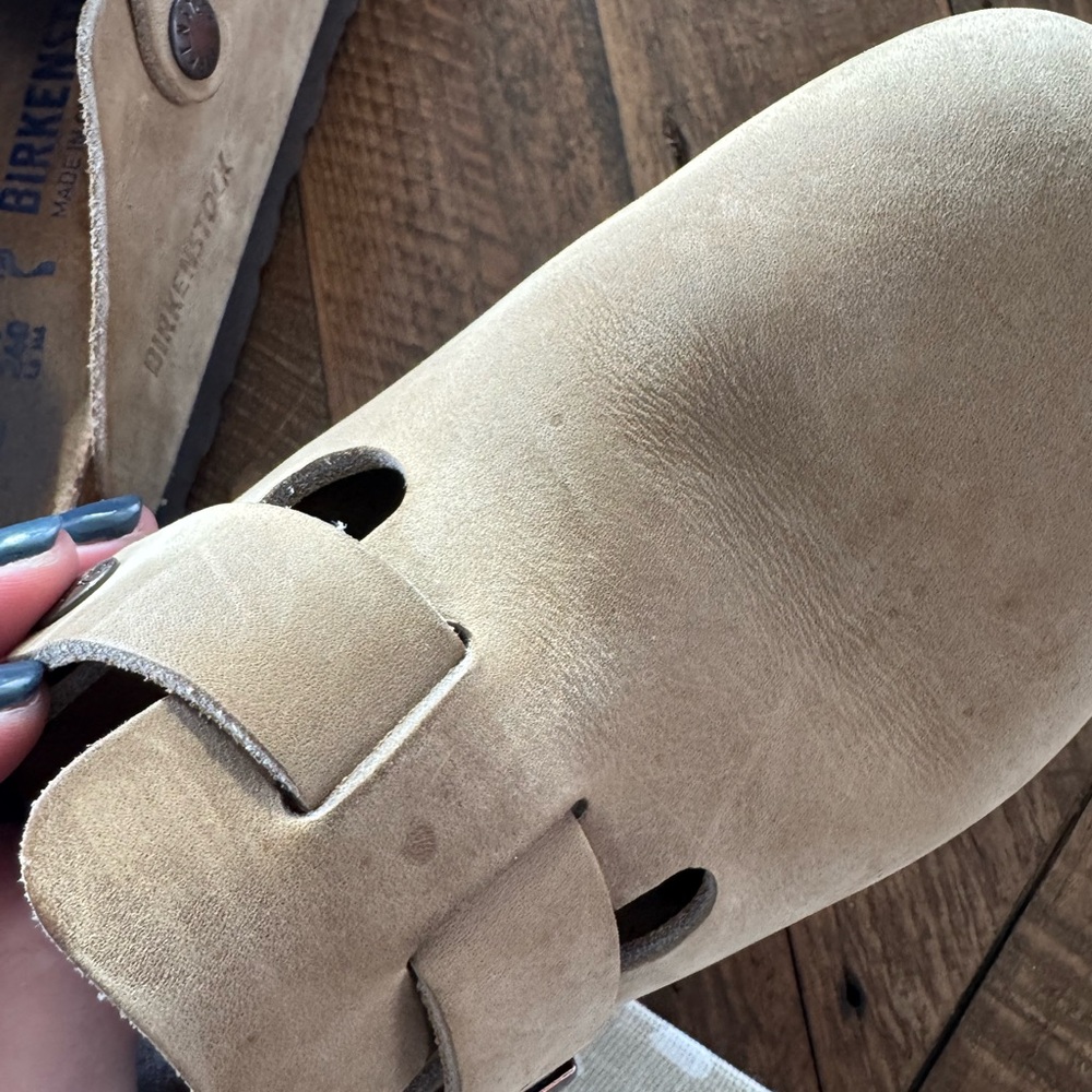 Birkenstock Women’s Brown Slip-On Loafers - Picture 5 of 5